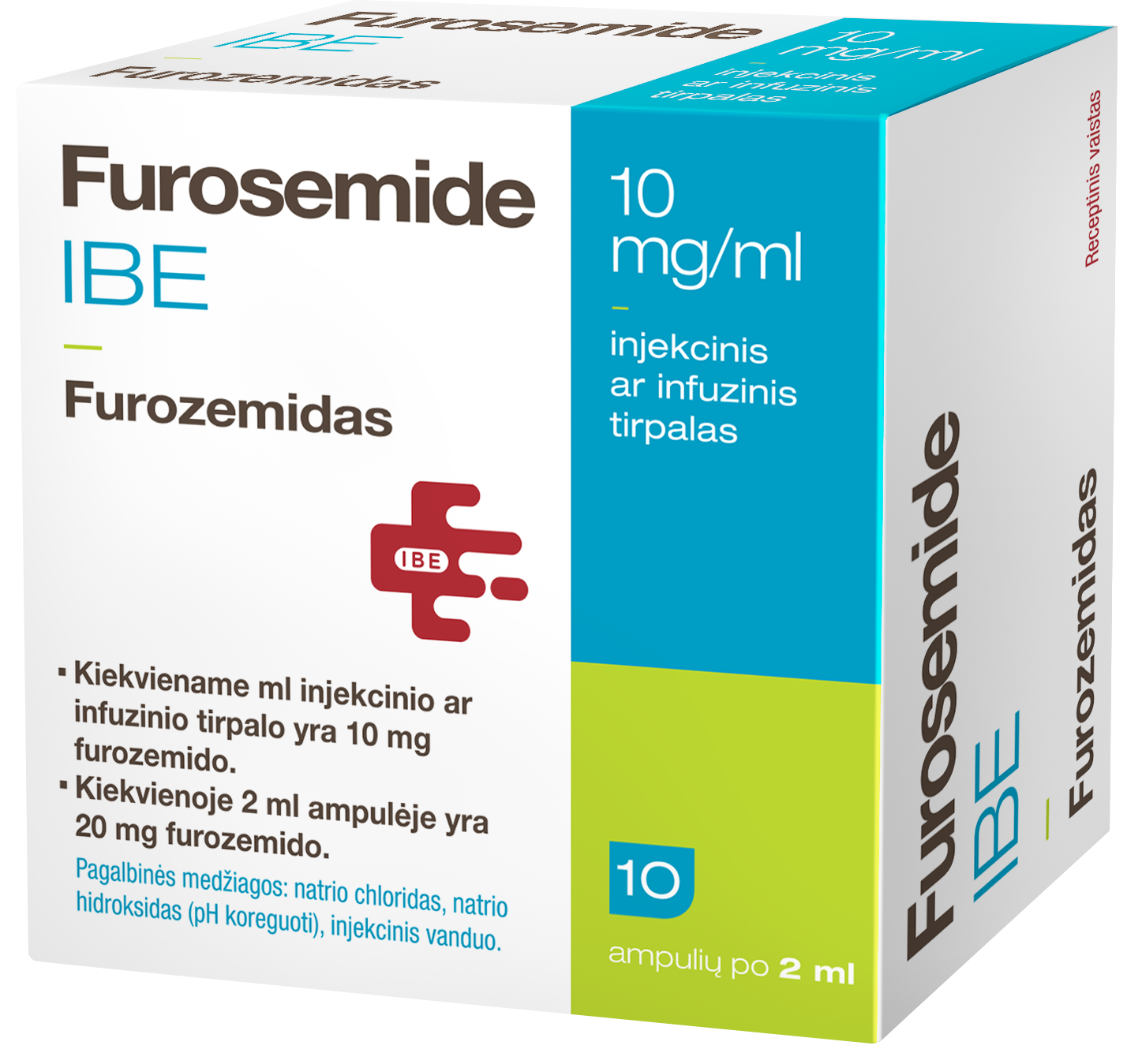 Furosemide IBE 10 mg/ml solution for injection or infusion