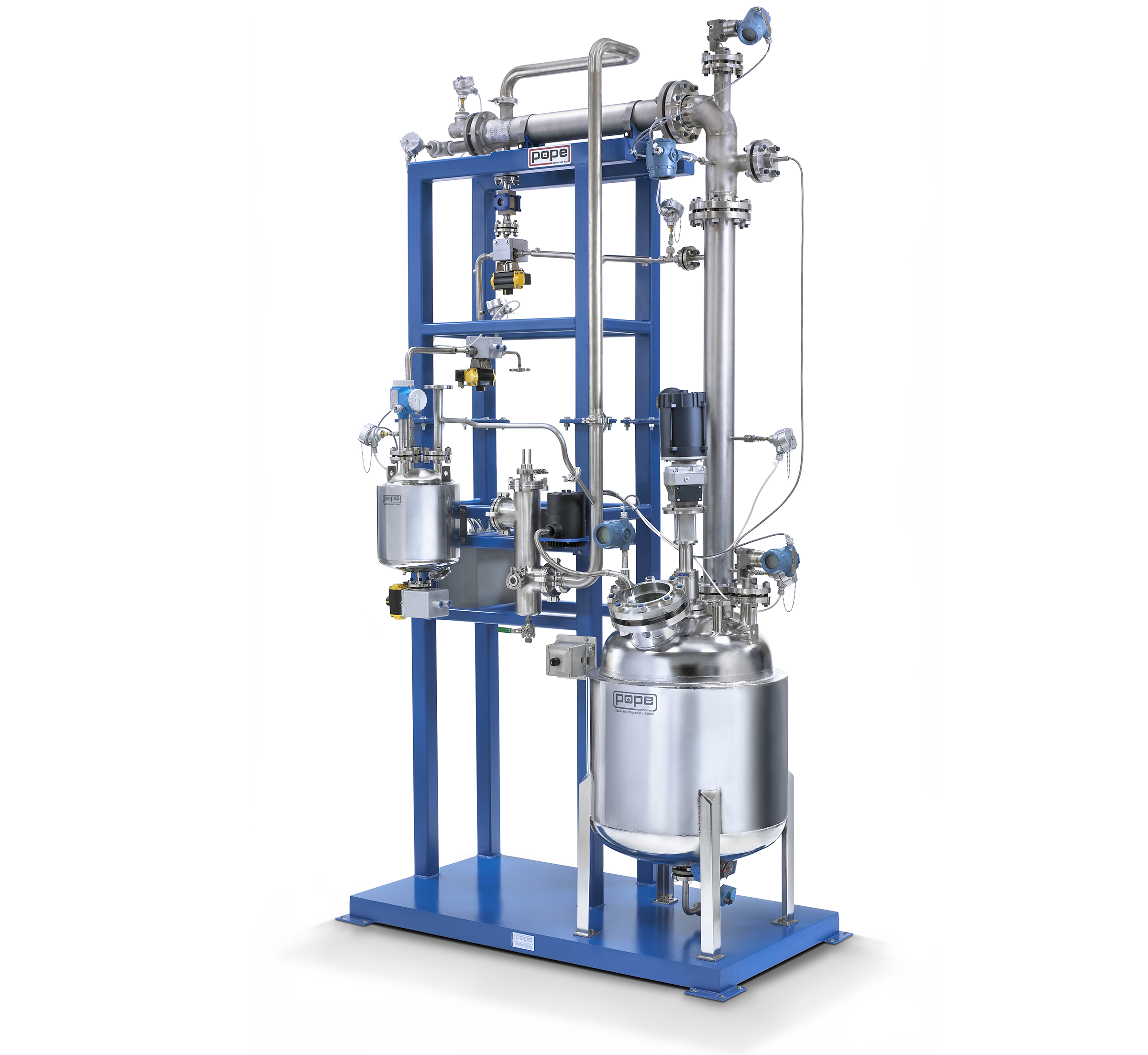 Turnkey Fractional Distillation Equipment - Batch Mode