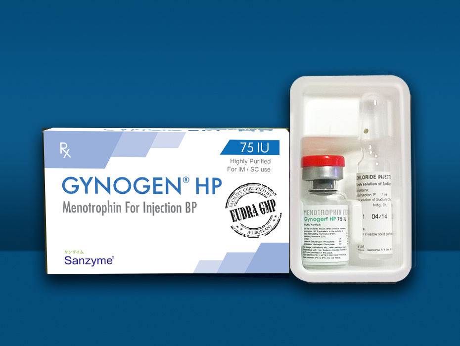 Gynogen 75 Iu Injection - HMG(Menotropin)