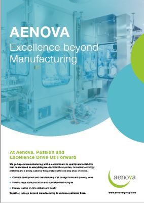 Aenova CDMO Manufacturing Services INtro