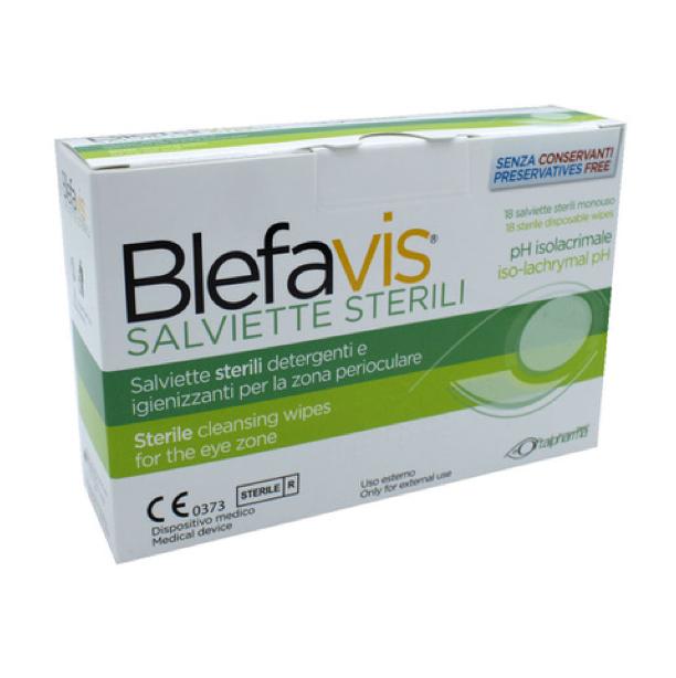 Blefavis ophthalmic wipes