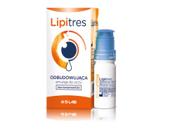 Lipitres - preservatives free eye drops with sodium hyaluronate 0,1%, medium chain triglicerides and phospholipids 2%, vitamin A+E