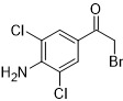 4-Amino-3,5-dichloro-alpha-bromacetophenon
