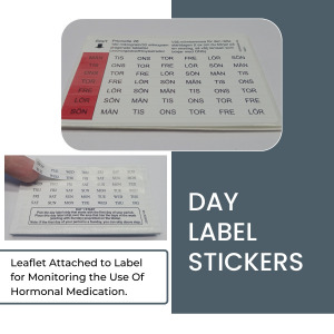 Day Label Stickers