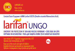 LARIFAN UNGO OINTMENT FOR  PROTECTION OF SKIN AND  MUCOUS MEMBRANE