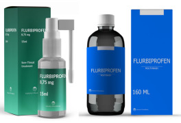 Flurbiprofen Spray and Mouthwash