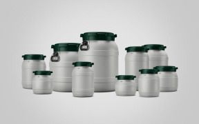 Recycled Wide Neck Drums & Click Pack Pails