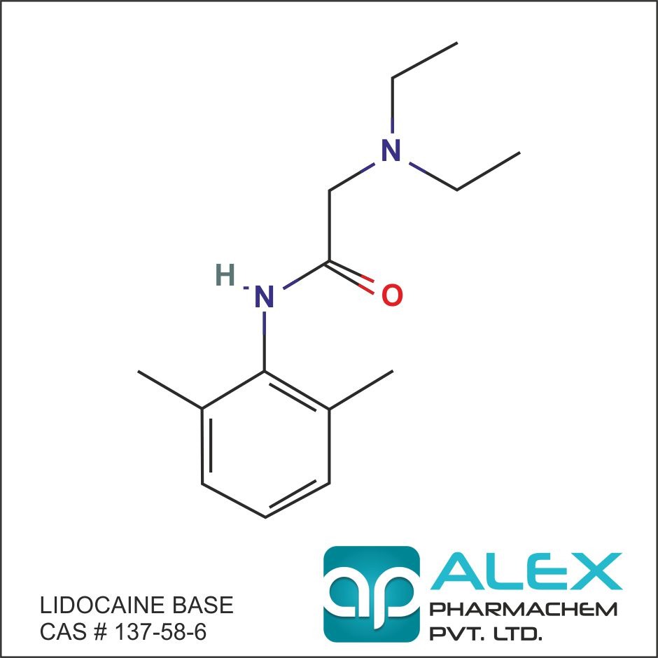 Lidocaine Base / Lidocaine HCL ALEX PHARMACHEM PRIVATE LIMITED CPHI