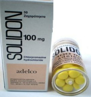 Solidon Chlorpromazine 100mg tab