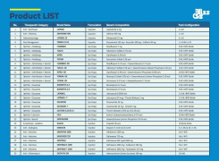 Bliss GVS-Product List Pg-1