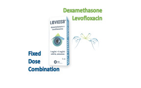 LEVIOSA: LEVOFLOXACIN-DEXAMETHASONE (OPHTHALMOLOGY, OCULAR INFECTION AND INFLAMMATION, CATARACT SURGERY)