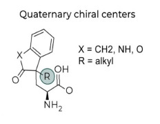 Quaternary Chiral Center Amino Acids