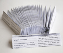 Folded Medical Leaflet