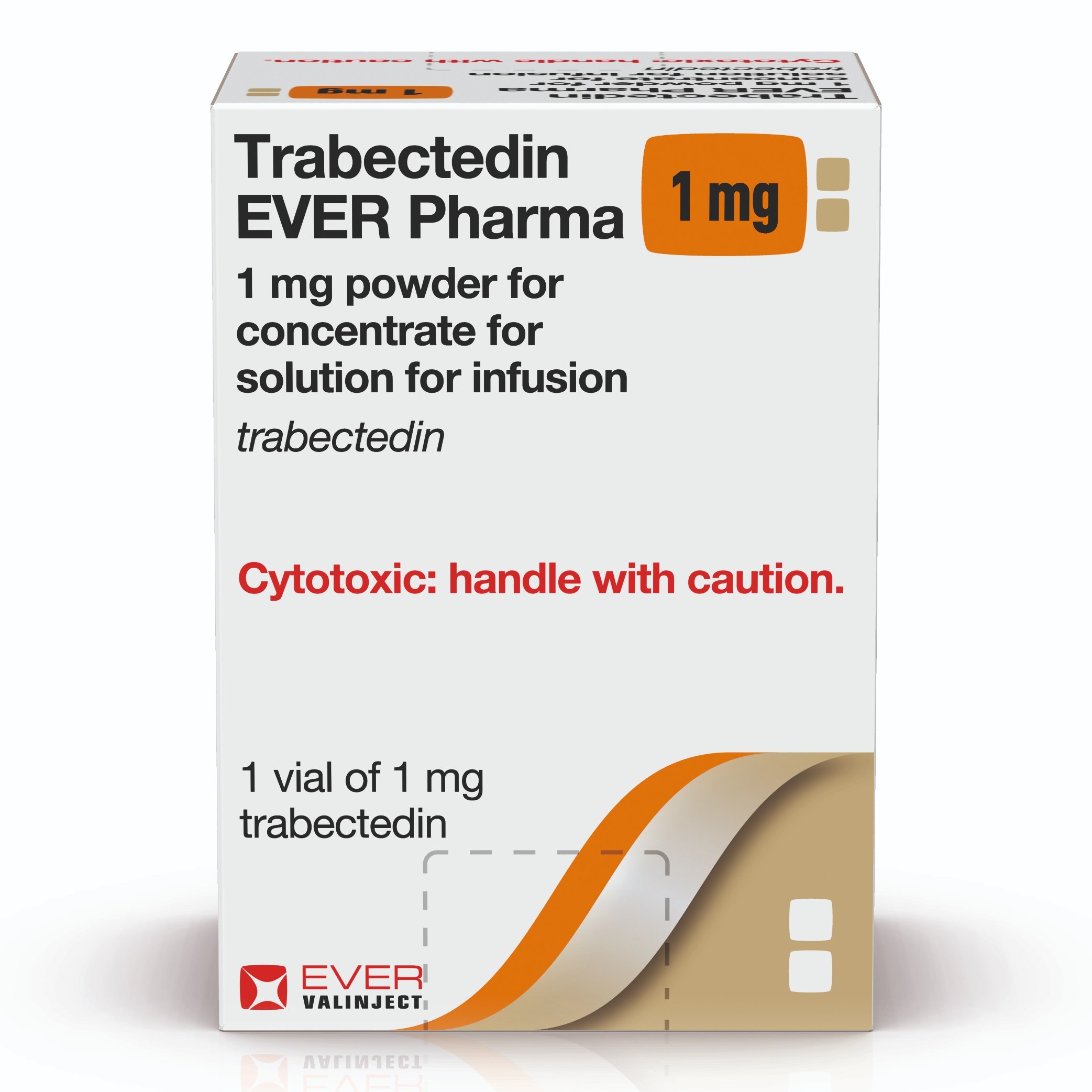 Trabectedin EVER Pharma: 0.25mg + 1.0mg - LYO Vial