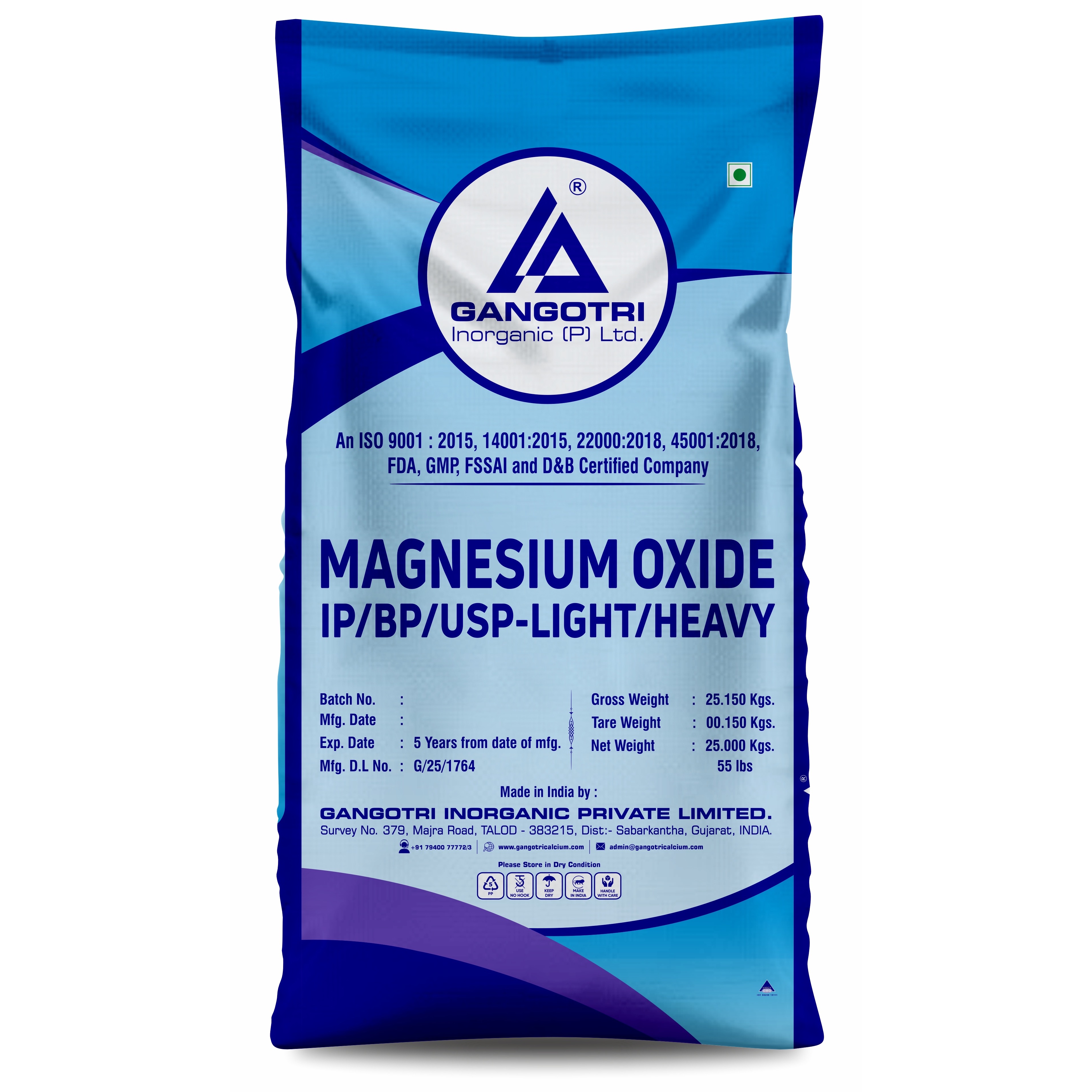 Magnesium Oxide IP BP USP
