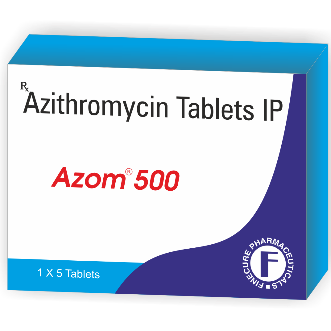 Azithromycin 100 mg DT / 250 mg / 500 mg Tab / 200 mg per 5 ml