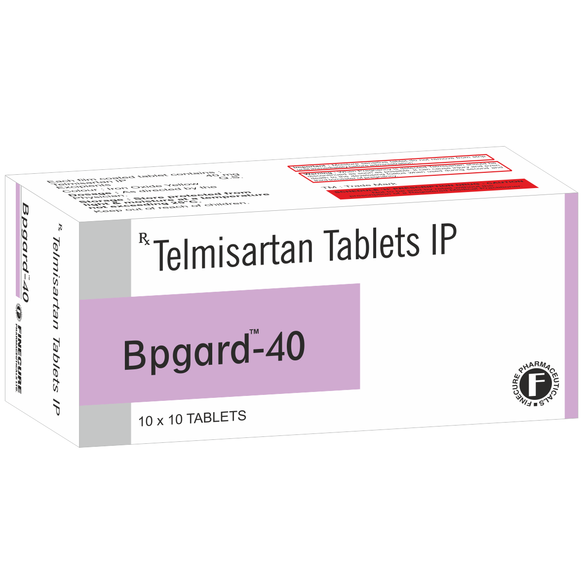 Telmisartan 20mg / 40mg Tablets (Bpgard)