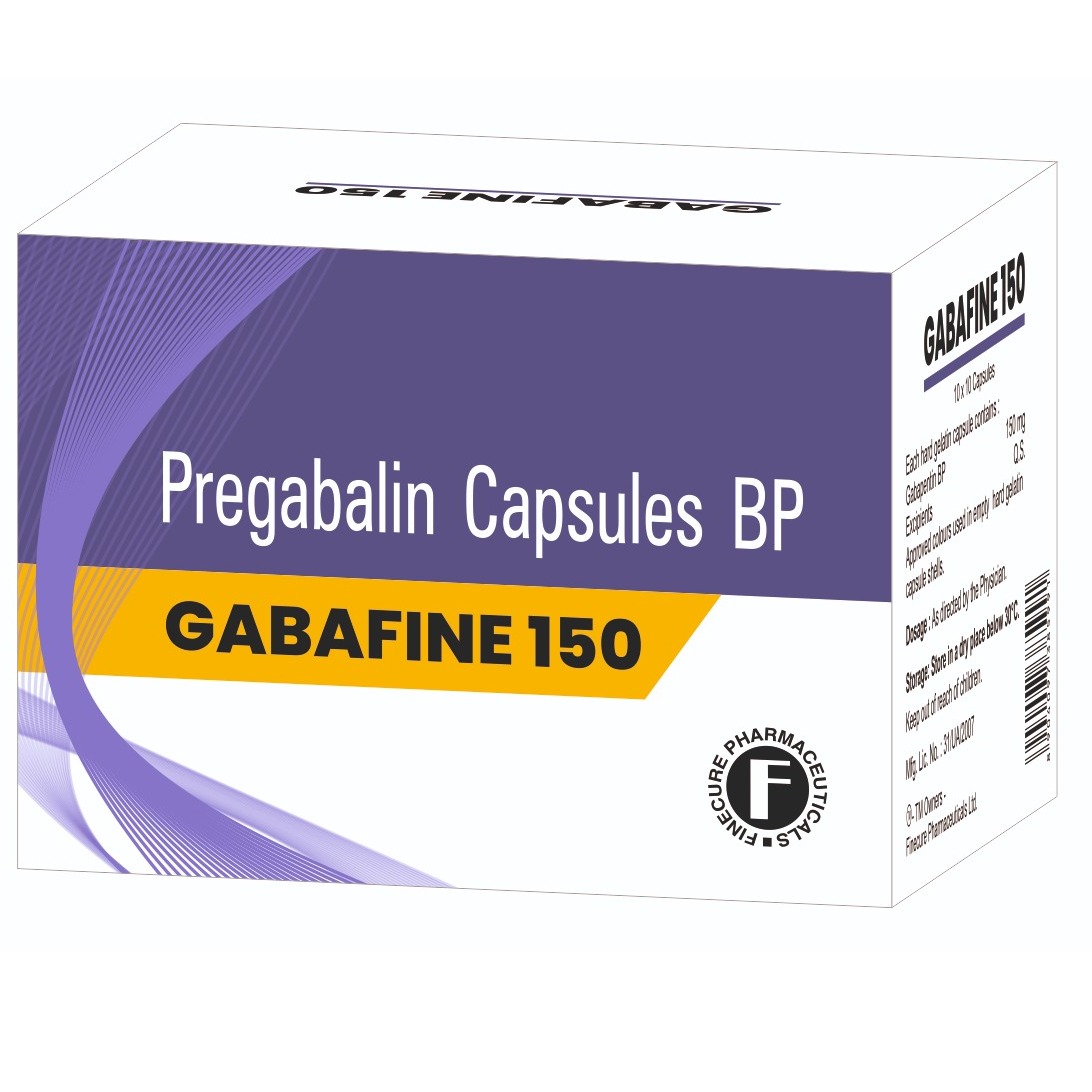 Pregabalin 75mg/ 100mg/ 150mg (Gabafine)