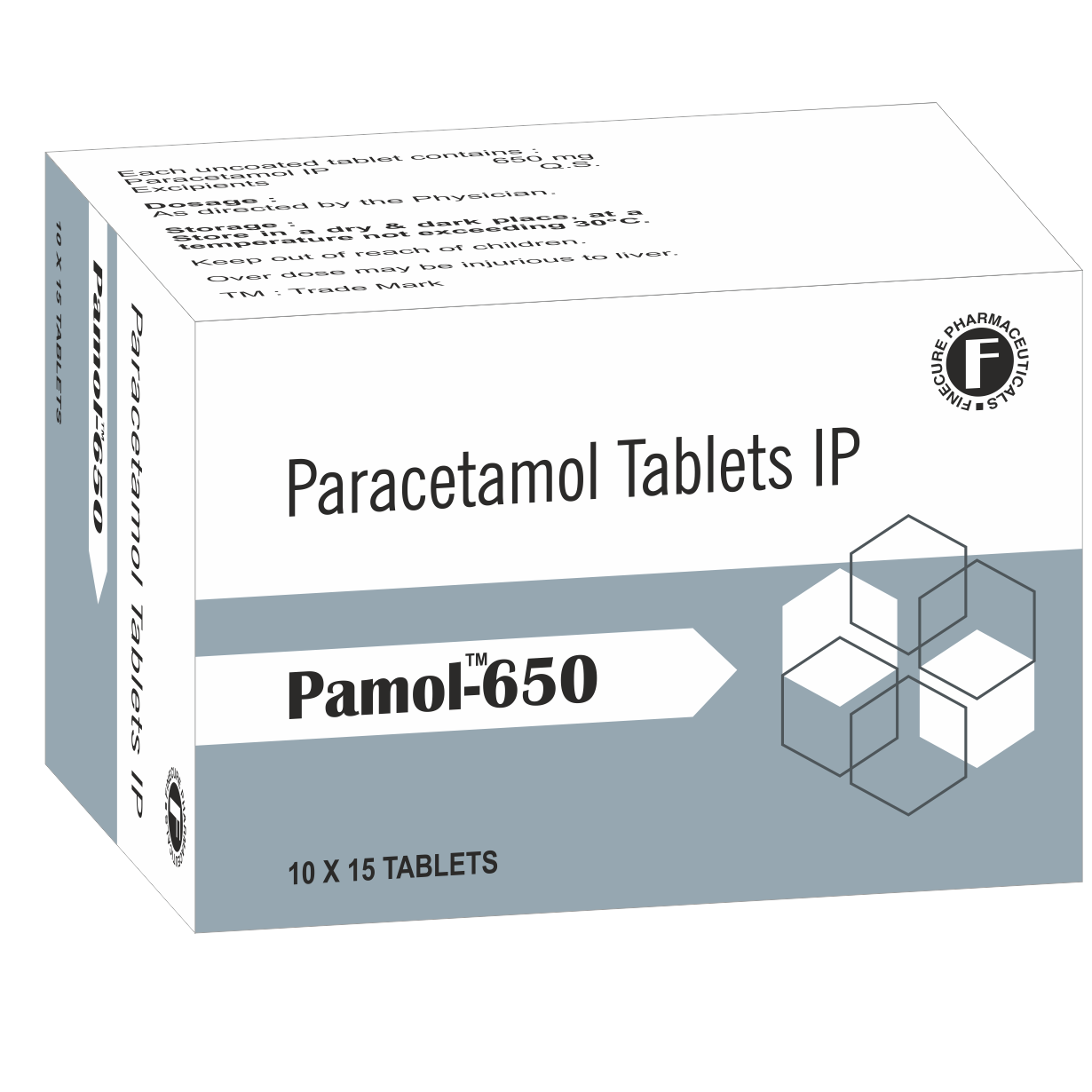 Paracetamol 500mg / 650mg (Pamol)