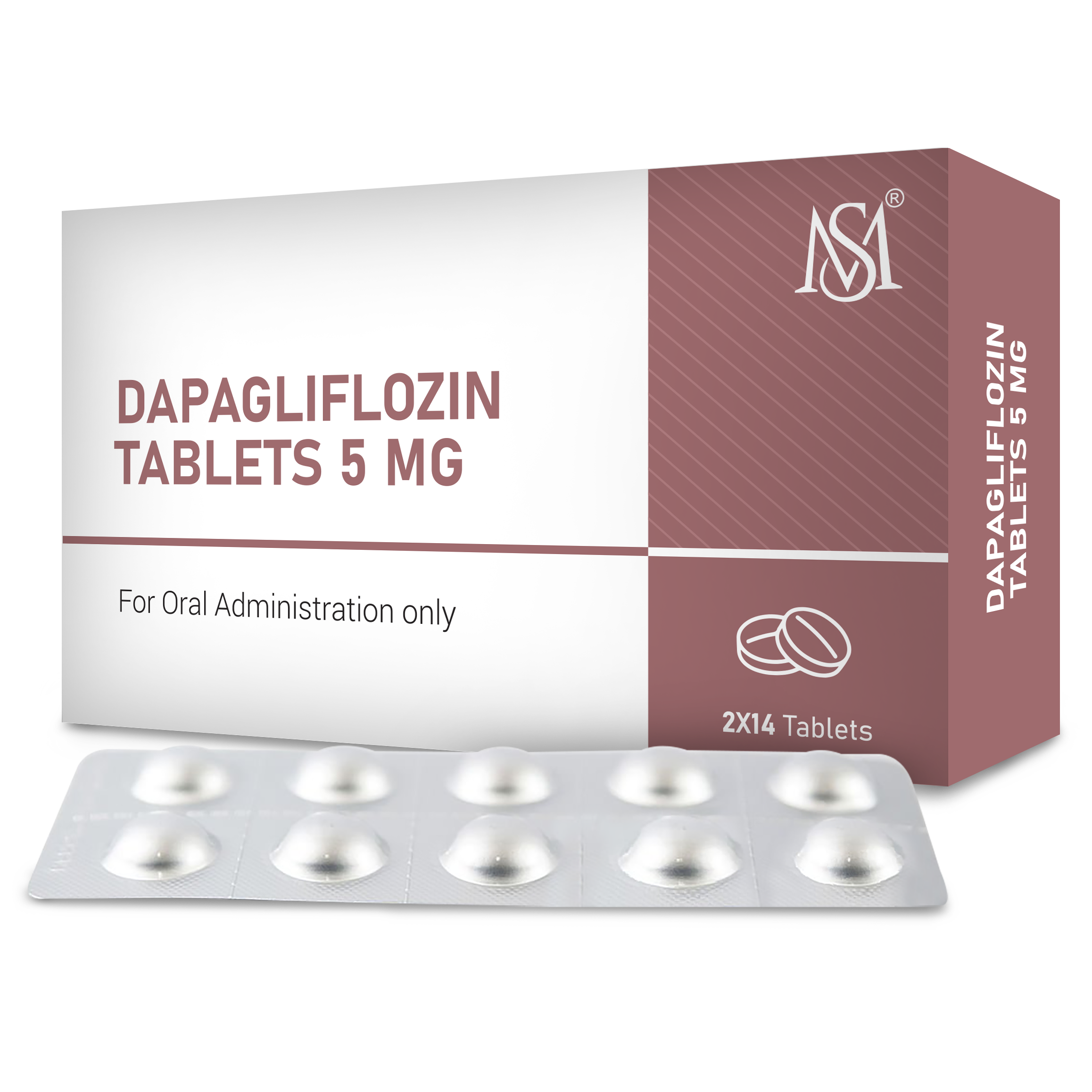 Dapagliflozin  Tablets  5 mg