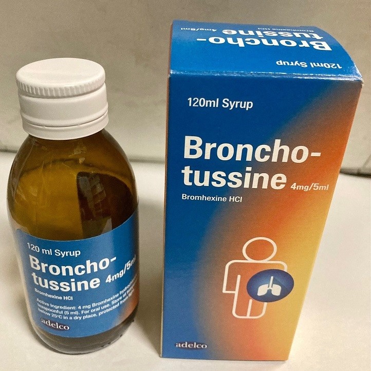 Bronchotussine - Bromhexin cough syrup