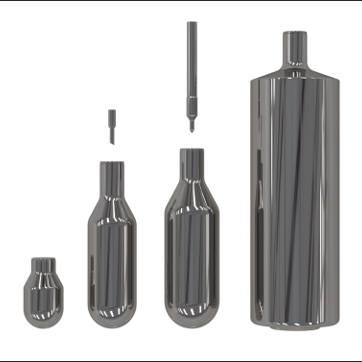 Picocyl Gas Power Components - Pico-Cylinders and Pico-Pins