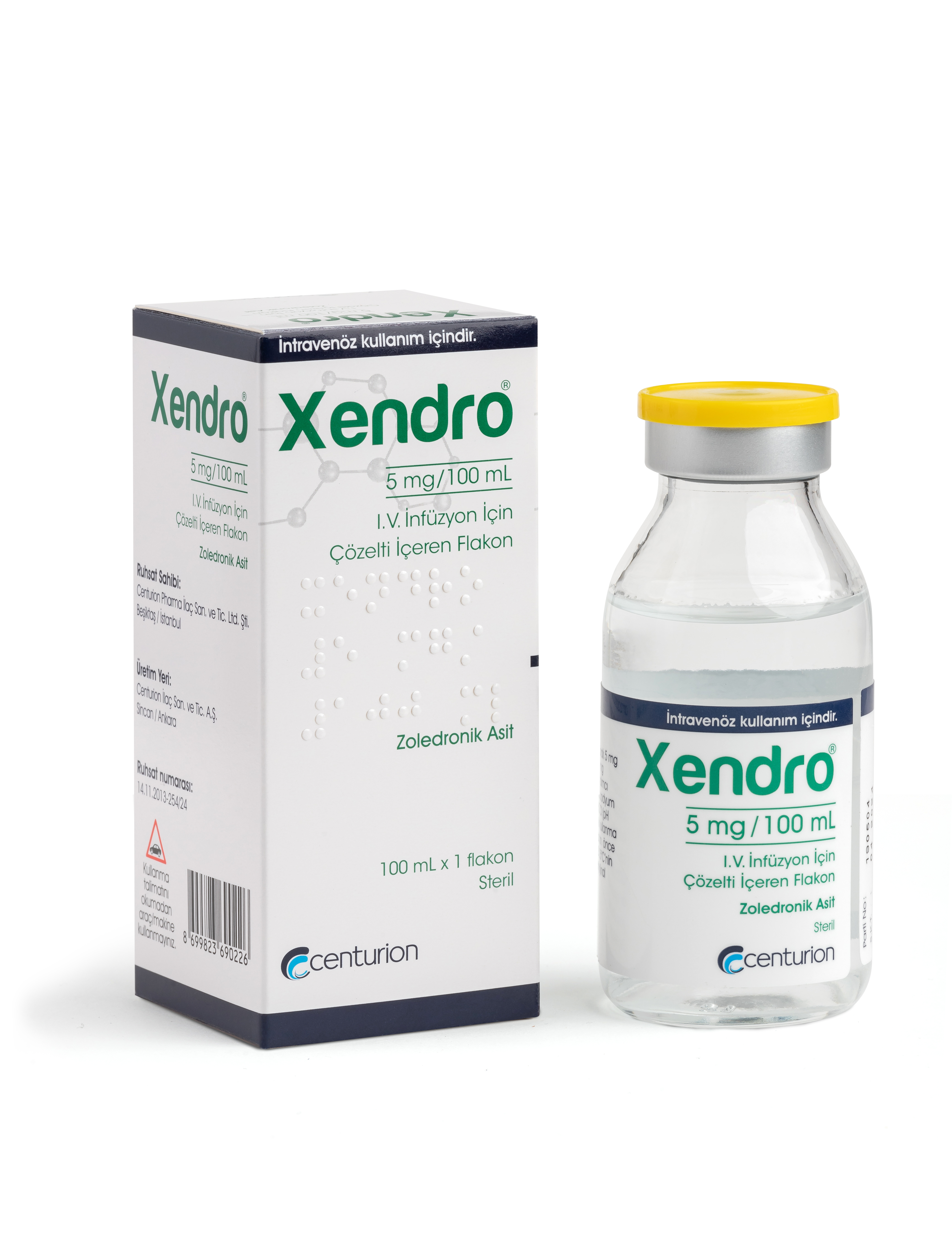 Zoledronic Acid 5 mg solution for infusion