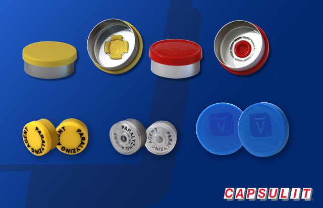 CAPS FOR INJECTABLE SOLUTIONS