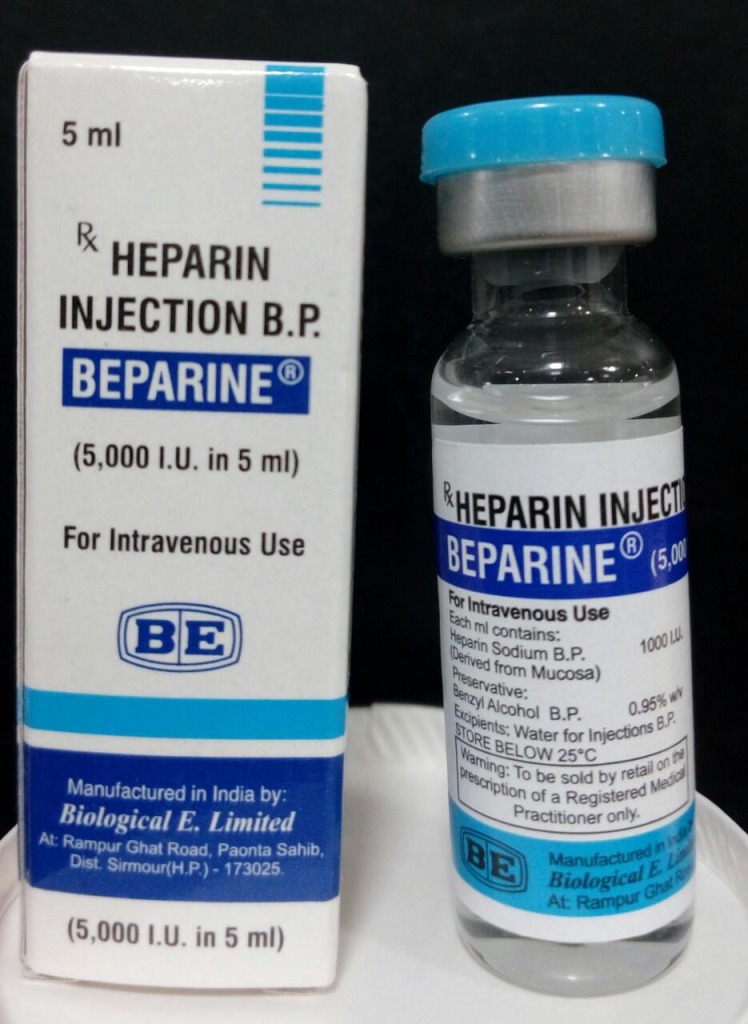 Beparine - Heparin 1000 IU Inj