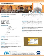Vitamin D3 100 CWD / 500 CWD USP / EP