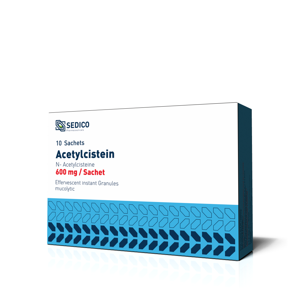 Acetylcistein 600 (Effervescent instant sachets)