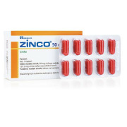 Zinco 50 mg Hard Capsules (30kp)