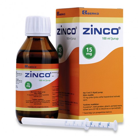 Zinco 15 mg Syrup (100 ML)