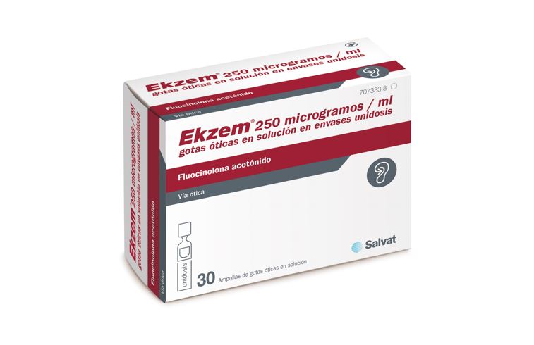 Ekzem® 0.25 mg/ml - Otic eczema - single-dose vials - otic solution Rx