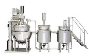 Automatic ointment/cream plant