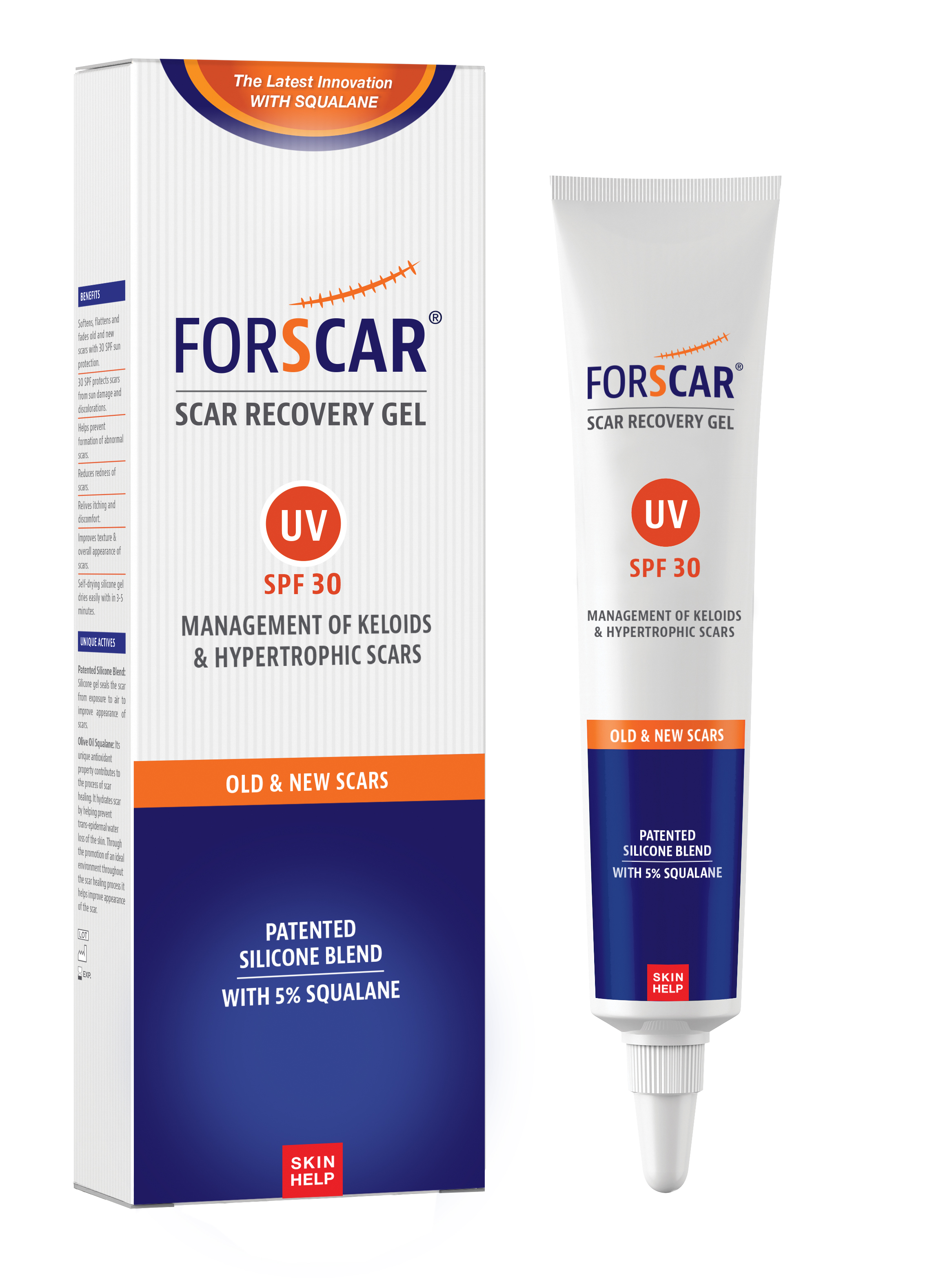 FORSCAR SCAR RECOVERY GEL WITH SPF 30