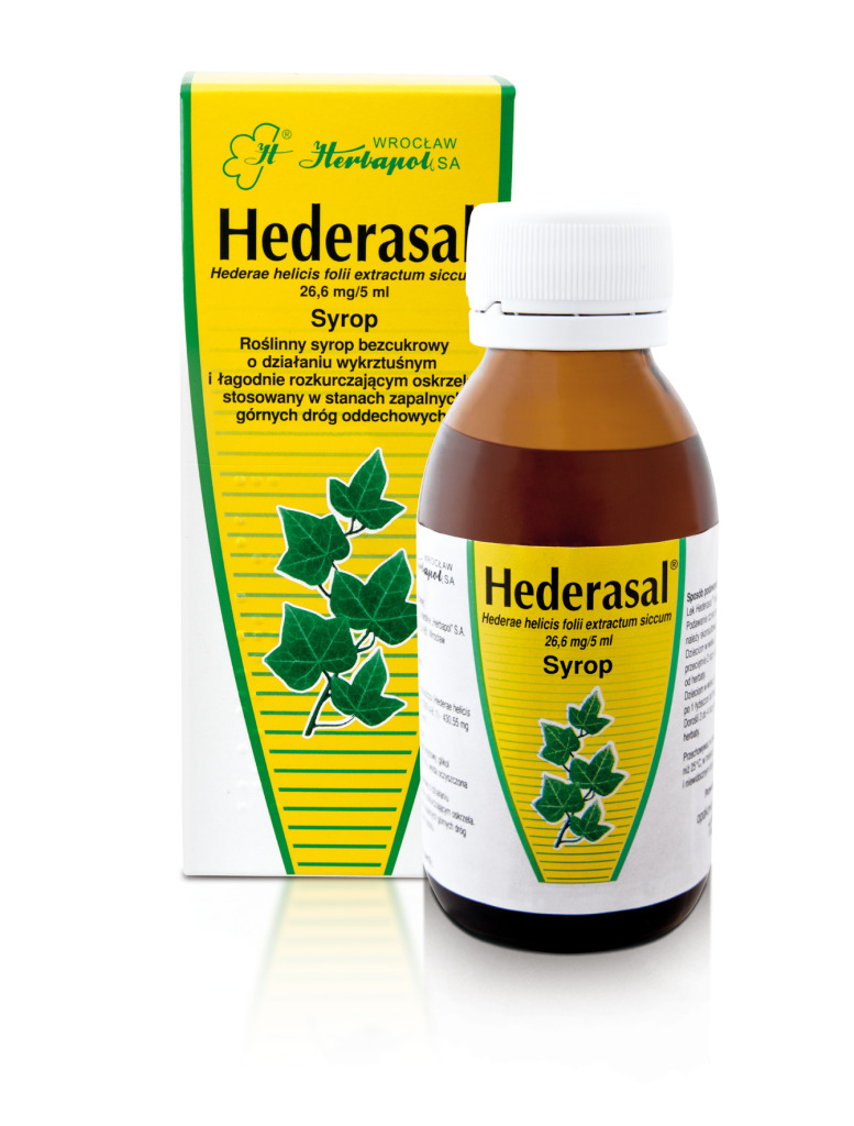 Hederasal® syrup, OTC drug