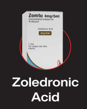 Zomtu (Zoledronic Acid) Concentrated Solution for IV Infusion - Vial, 4 mg/5 ml,  4 mg/100 ml