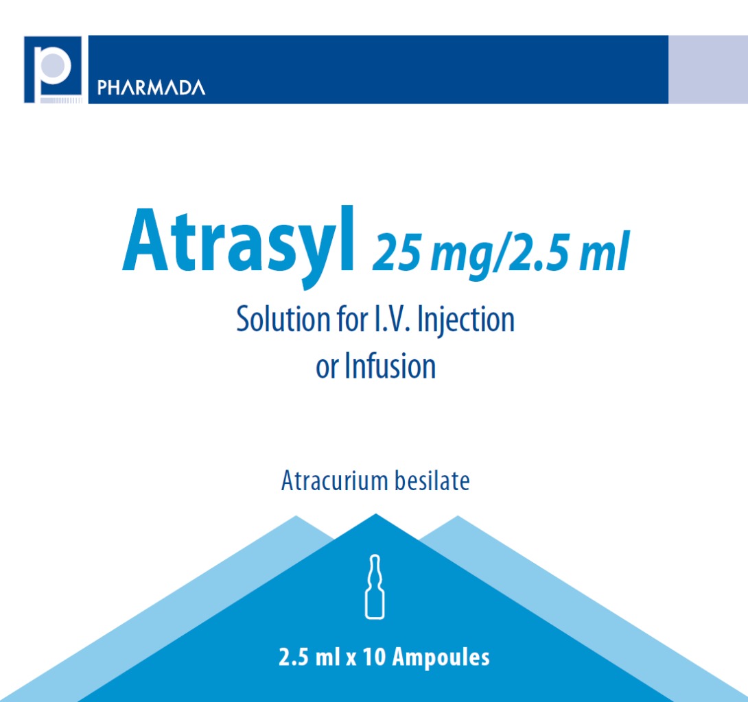 Atracurium besylate (ATRASYL) 25 MG/2,5 ML SOLUTION FOR I.V. INJECTION OR INFUSION