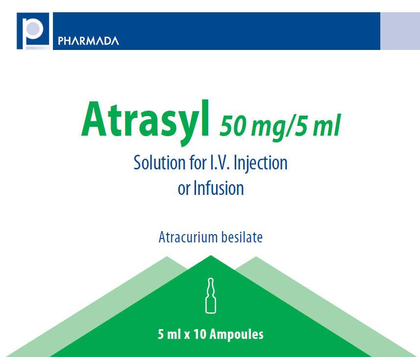 Atracurium besylate (ATRASYL) 50 MG/5 ML FOR SOLUTION I.V. INJECTION OR INFUSION