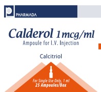 Calcitriol (CALDEROL) 1 MCG/ML SOLUTION FOR I.V. INJECTION