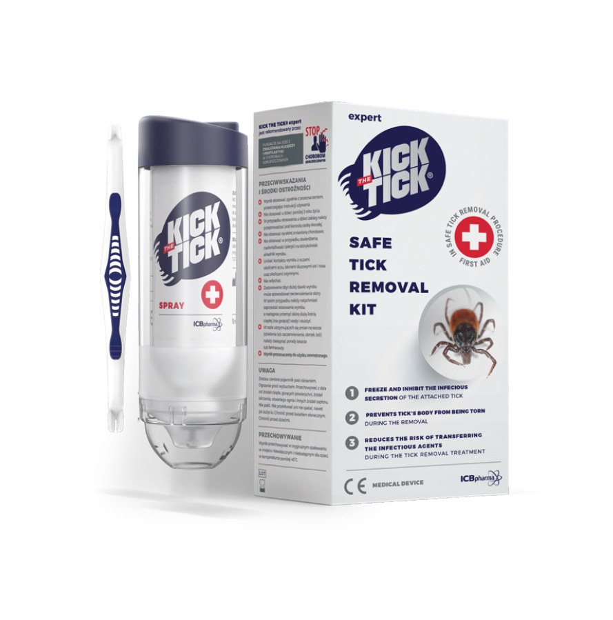 KICK THE TICK® expert safe tick removel kit ICB Pharma CPHI Online