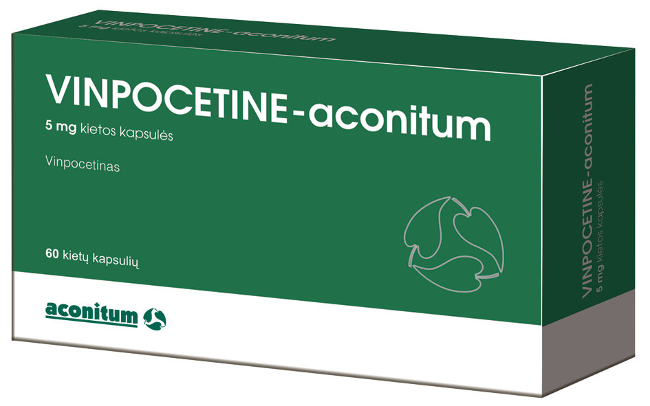 Vinpocetine-aconitum 5, 10 Mg Hard Capsules or Tablets