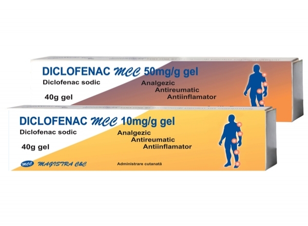 Diclofenac Mcc 50mg/G Gel