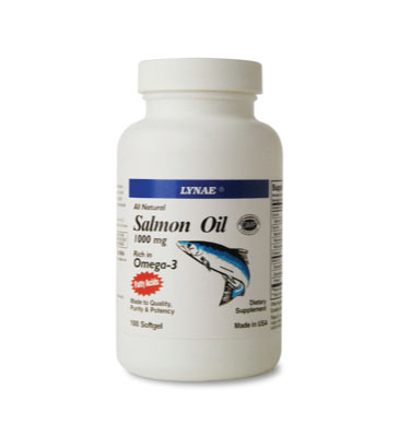 All Natural Salmon Oil 1000mg Softgels