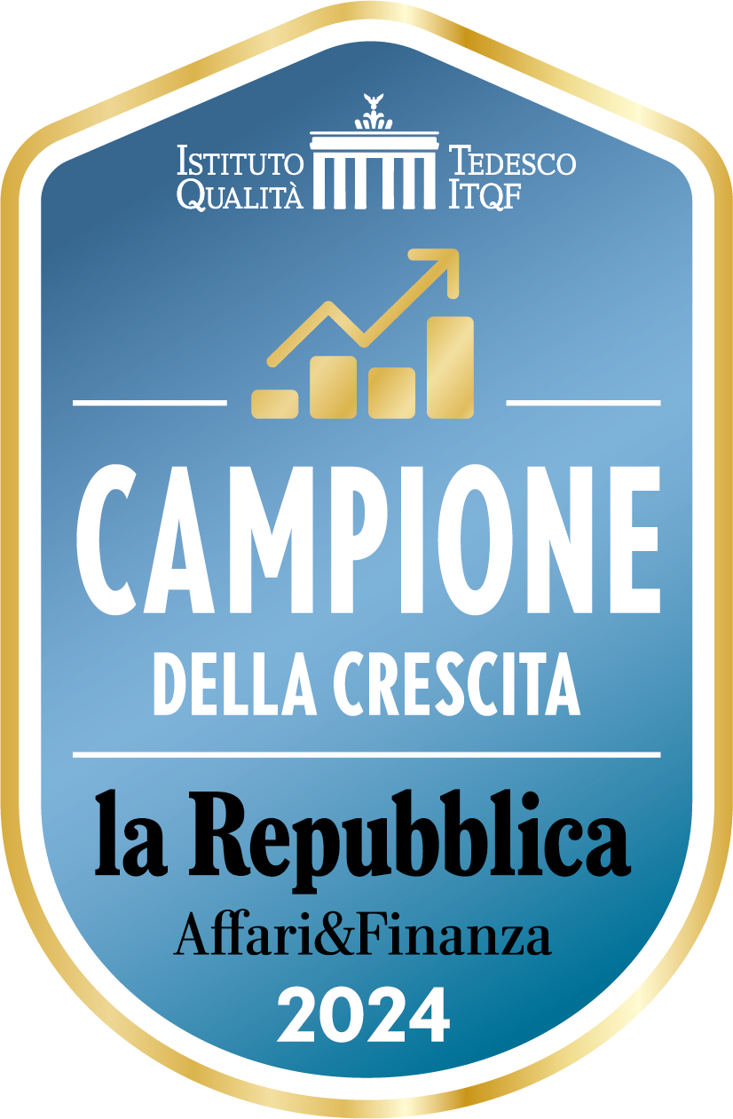 We are within 800 Growth Champions Companies in Italy