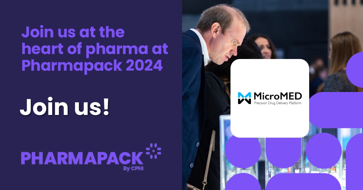 Visit us at Pharmapack 2024 !! Booth# J-073