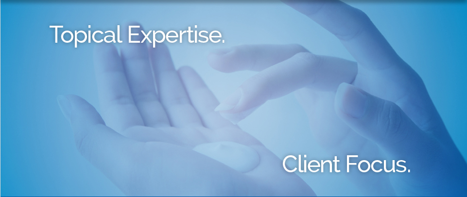 Topical Expertise. Client Focus.