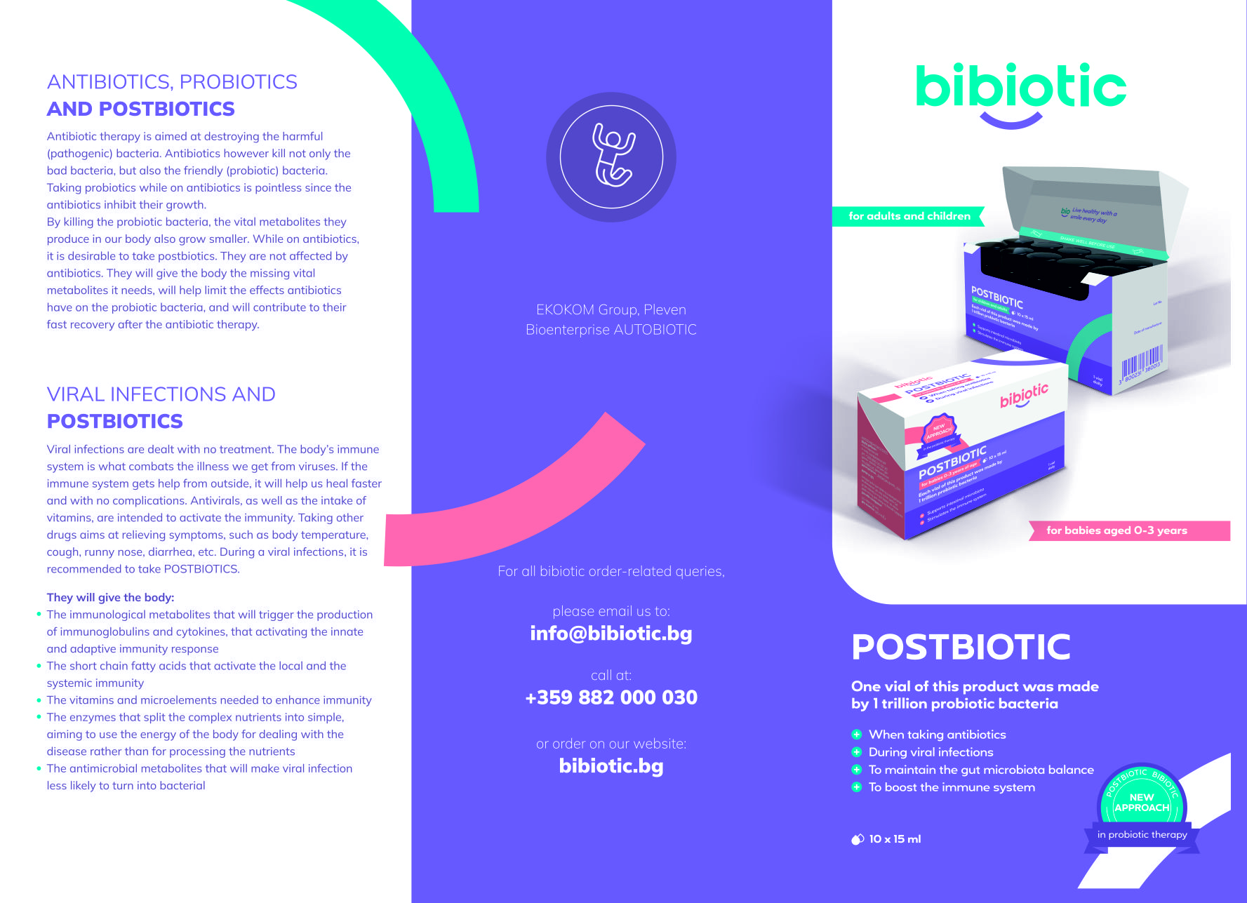 Postbiotic Bibiotic brochure