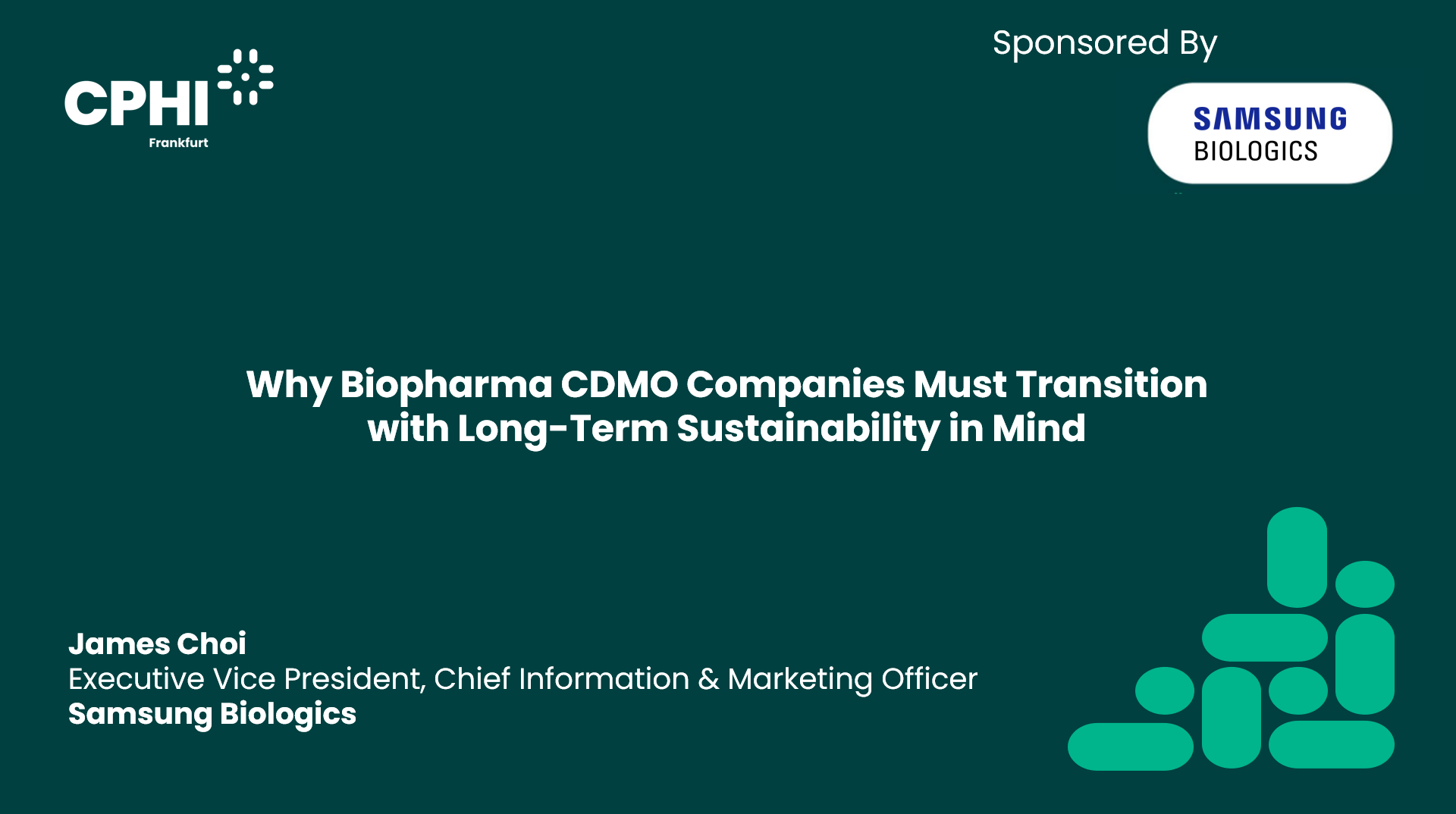Why Biopharma CDMO Companies Must Transition with Long-Term Sustainability in Mind
